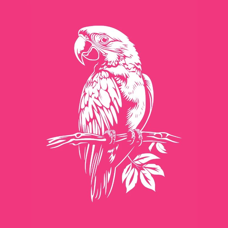 White parrot