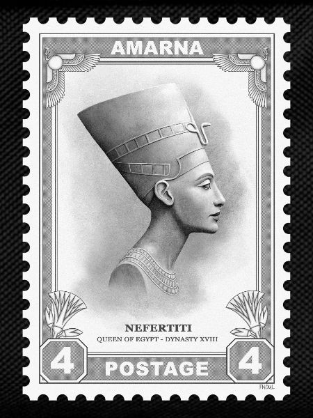 Nefertiti Stamp