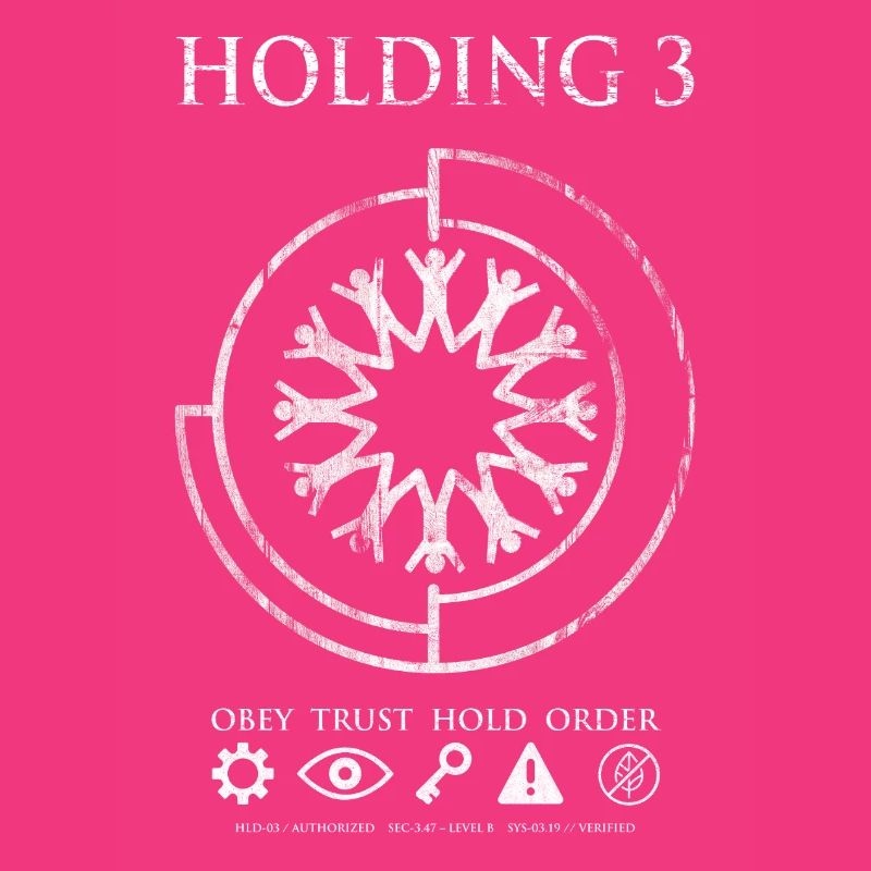 Holding 3 – Dystopian Sci-Fi Emblem Design