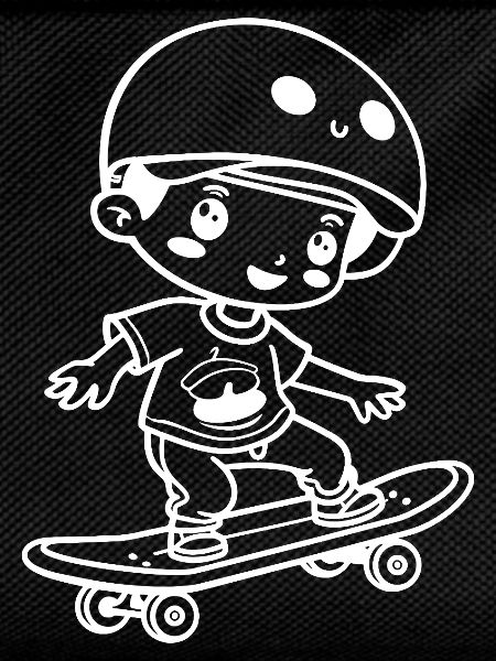 Skateboard Kind Cartoon