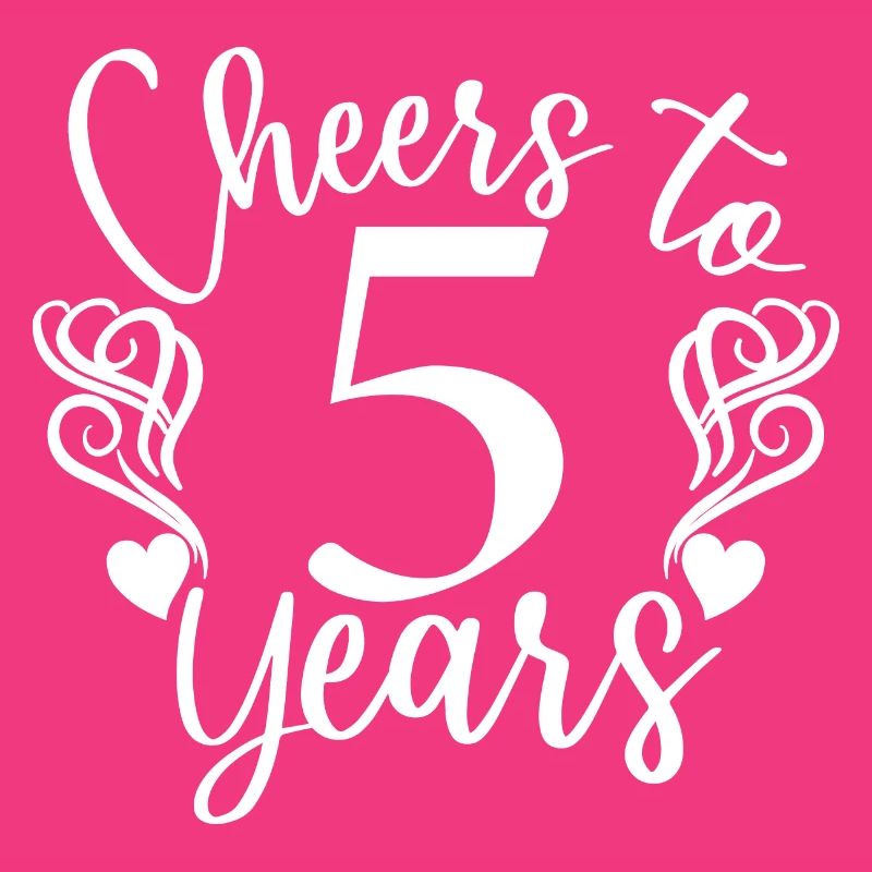 Vive le 5e anniversaire de 5 ans