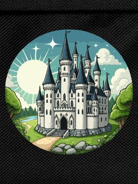 Fairytale castle white