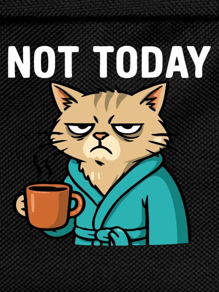 Cat "not today"