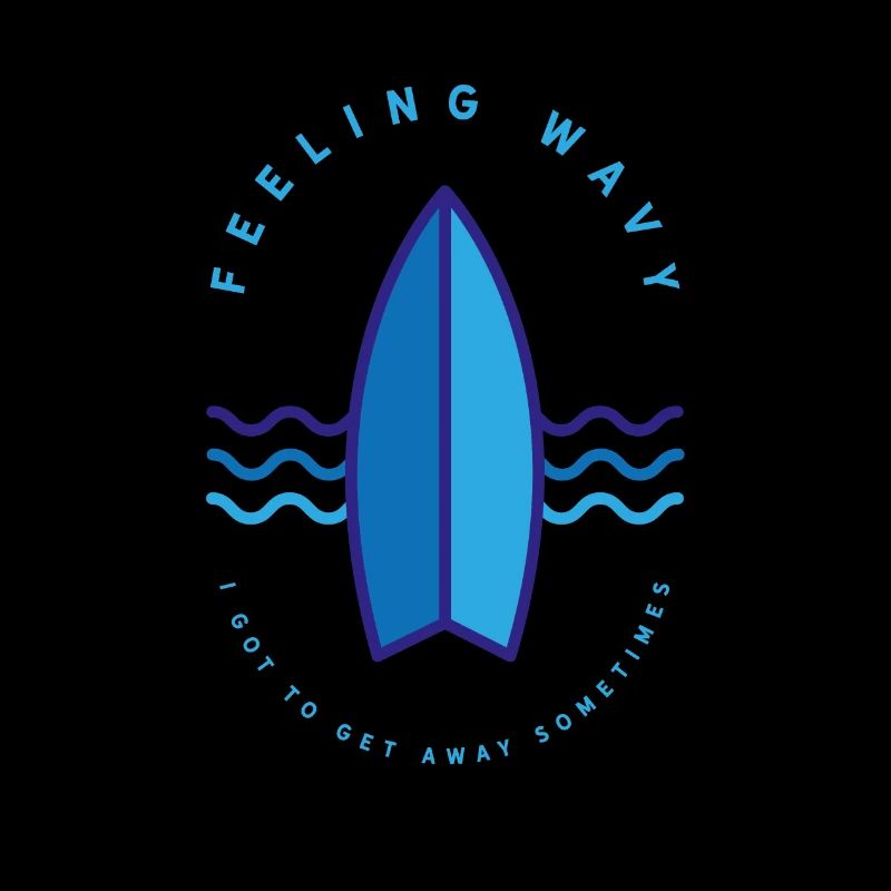 Surfer Shirt - Feeling Wavy