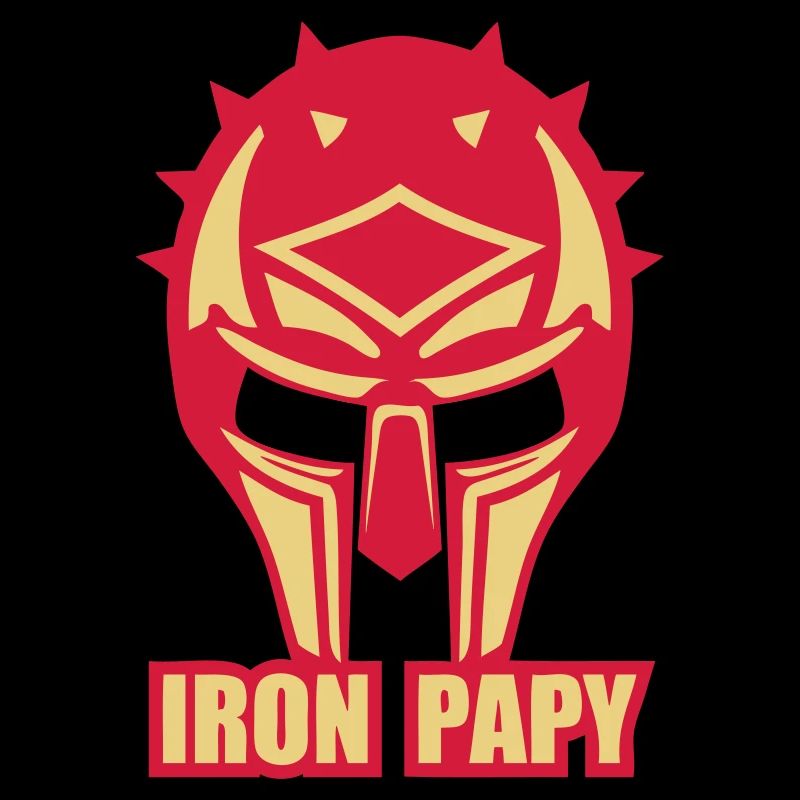 Opa Helm Rüstung Eisenfass ironpapy