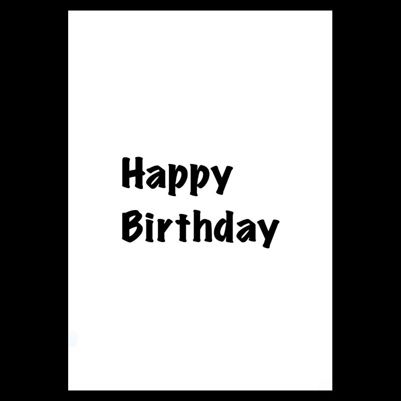 Happy birthday