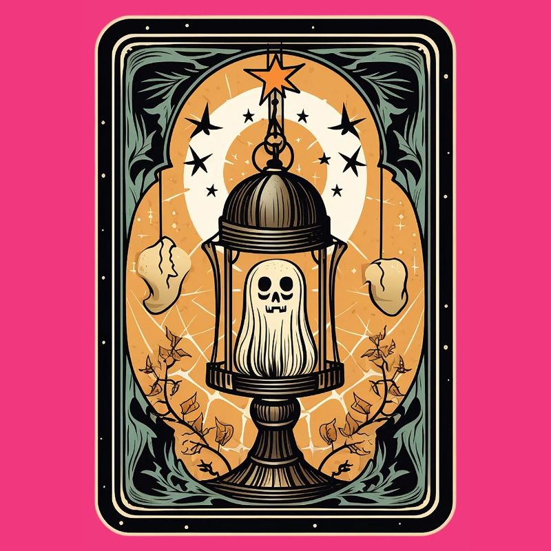Ghost in a cage Tarot cage
