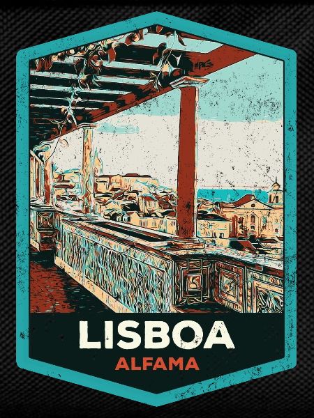 Illustration Alfama, Lisbon