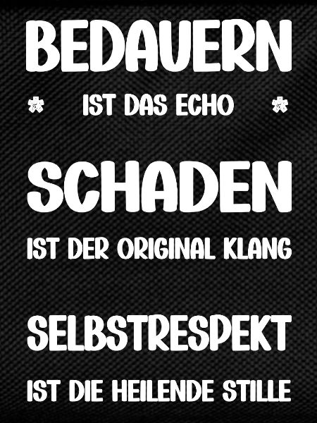 Regret - Harm - Self-Respect