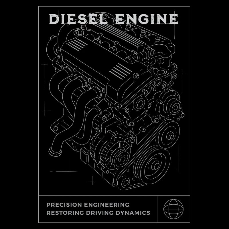 Diesel Engine Blueprint