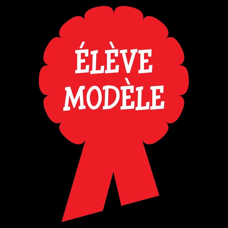 Badge Élève Modèle : Récompense Scolaire Vintage