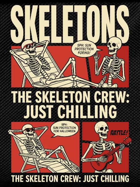 Skeleton Crew Just Chilling