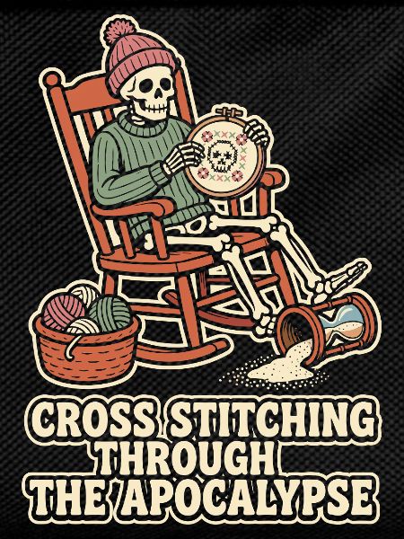 Cross Stitching Through The Apocalypse
