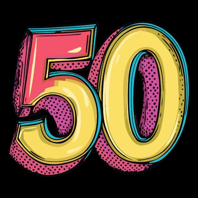 50 Number Comic