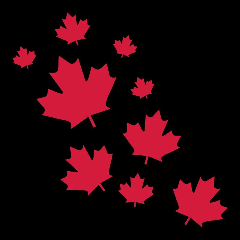 Canada Maple Leave Rain