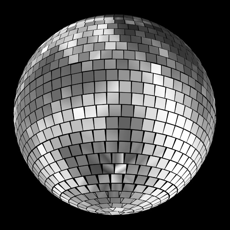 Boule disco miroir balle