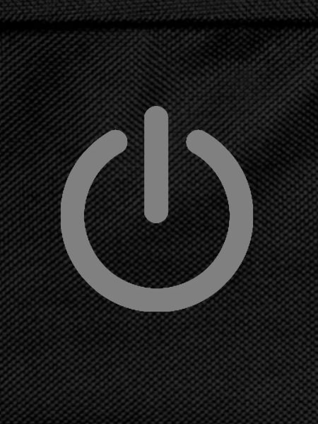 power off gray