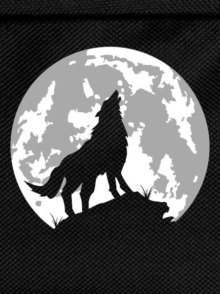 wolf full moon