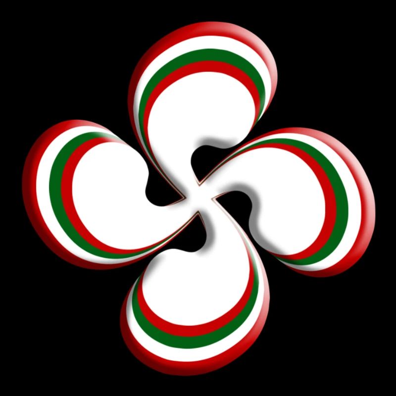 Croix Basque Lauburu 2