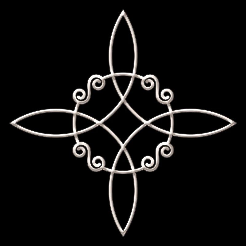 Witch`s Knot, Power of 4 elements - Binding Rune