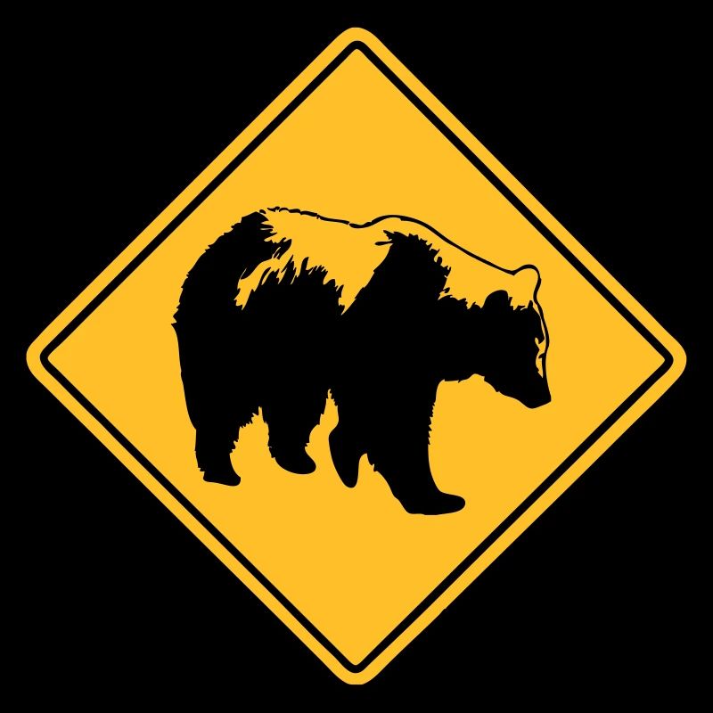 Grizzly Road Sign