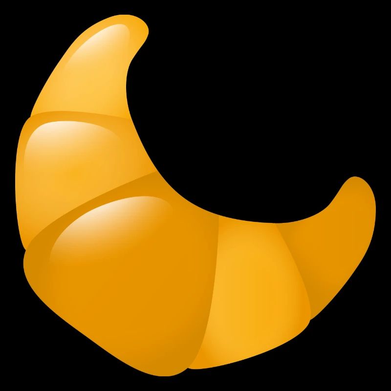 Smiley Croissant
