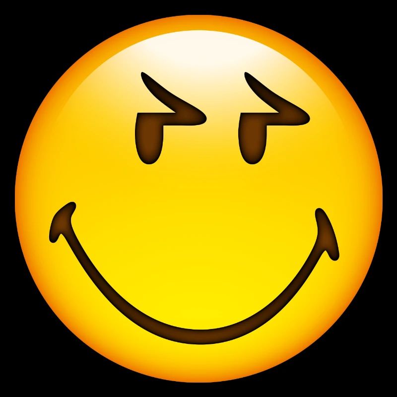 Smiley Glossy Eyelids