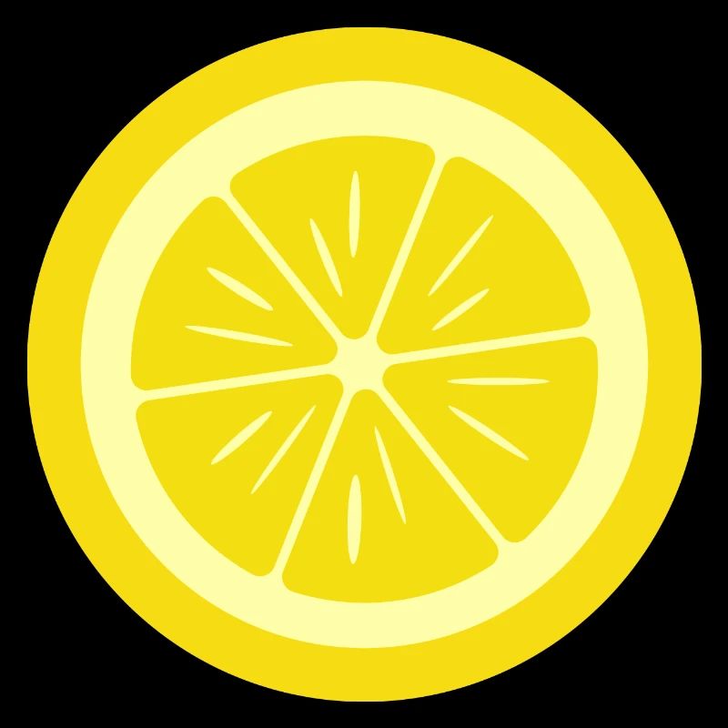 Sliced lemons