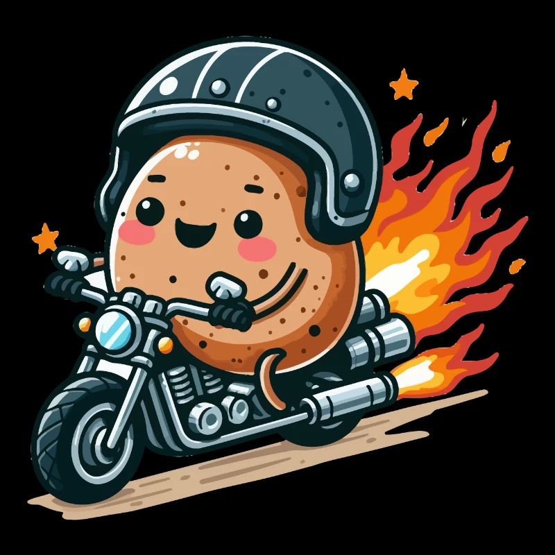 Biker Potato