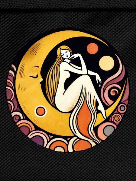 Retro Moon Goddess