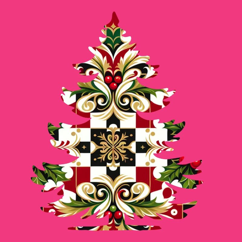 Christmas tree with ornaments
