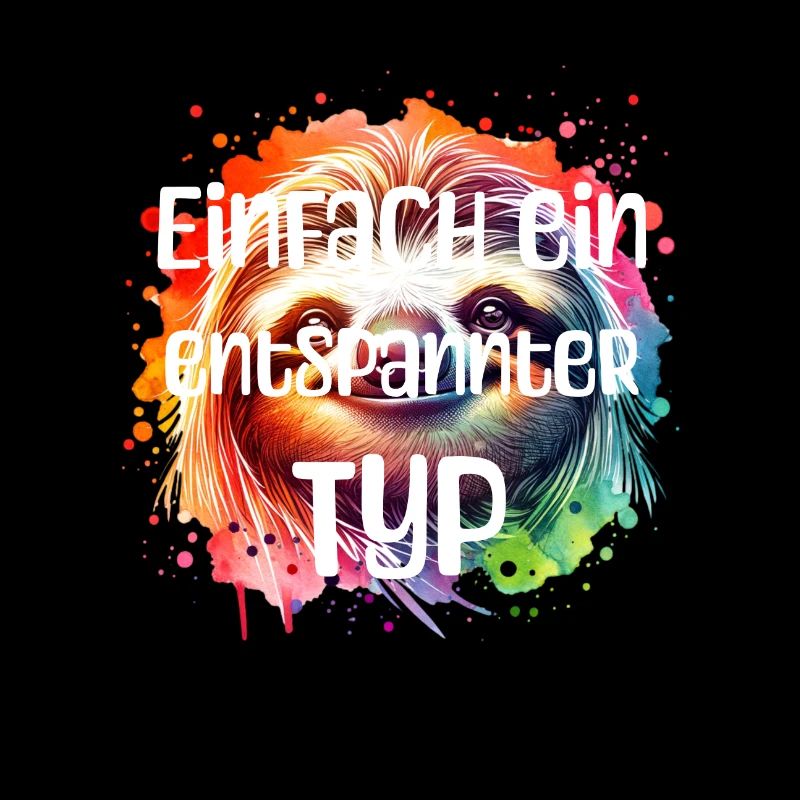 Entspannter Typ
