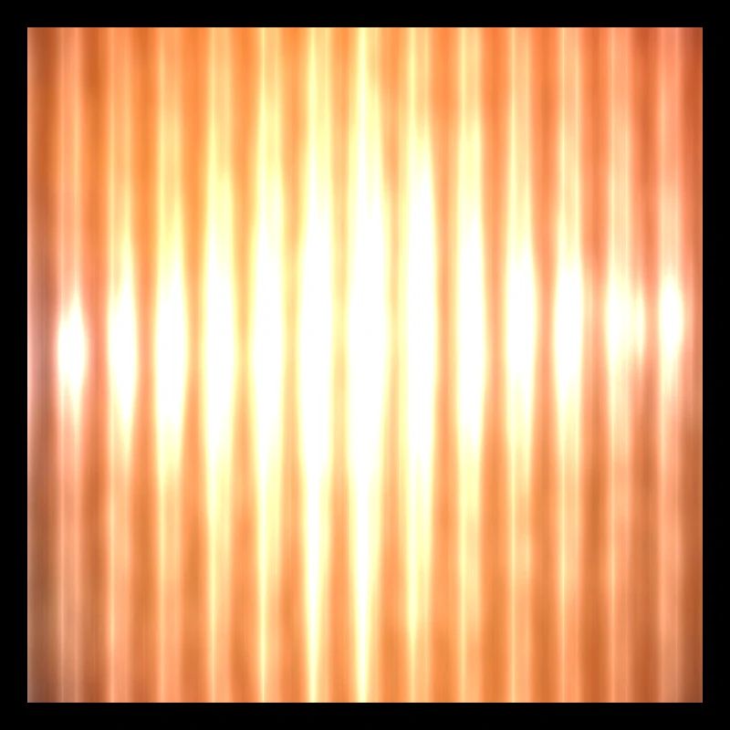 Licht hinter einem Vorgang