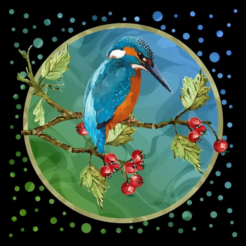 Oiseau coloré
