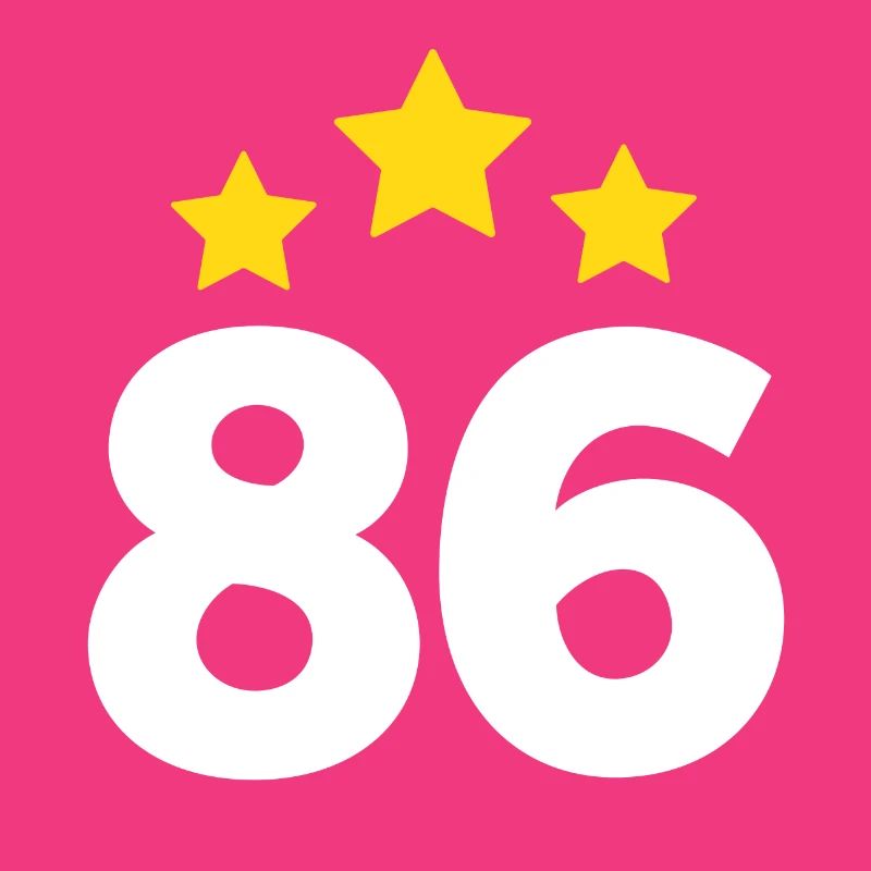 86 Years Star - 86th Anniversary Gift