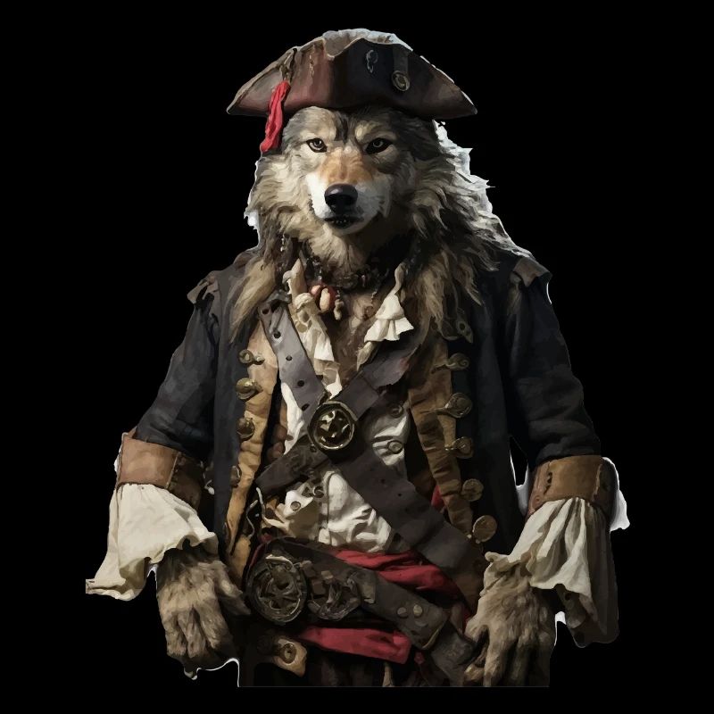 Pirate Wolf