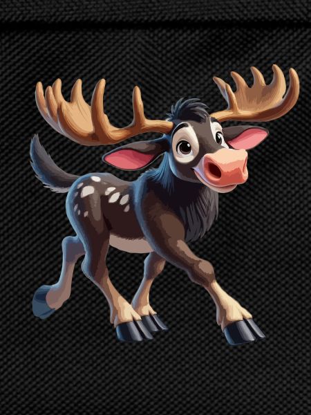 Moose cheerful