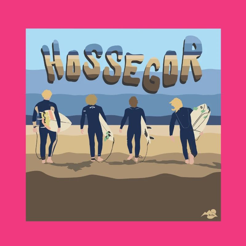 Hossegor Surfers