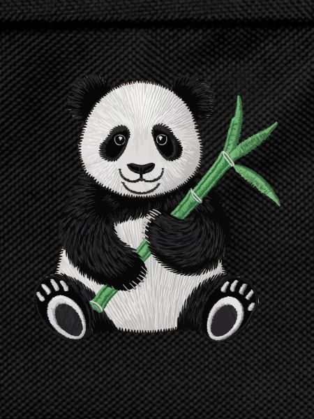 Bestickter Panda