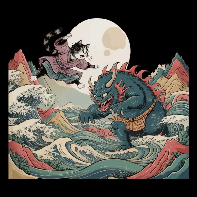 Samurai-Katze