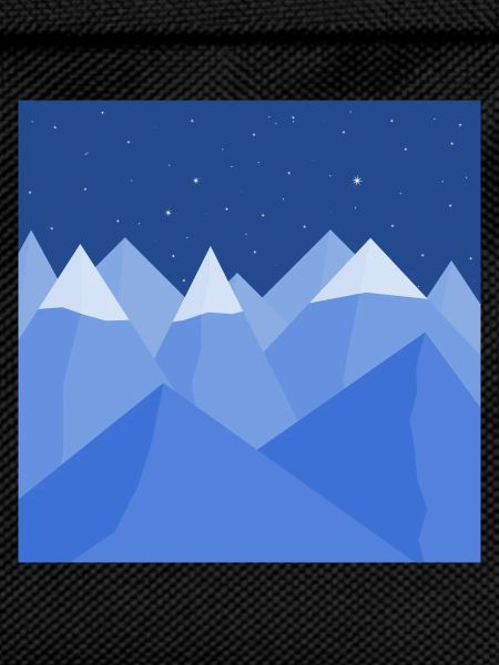 Blue landscape
