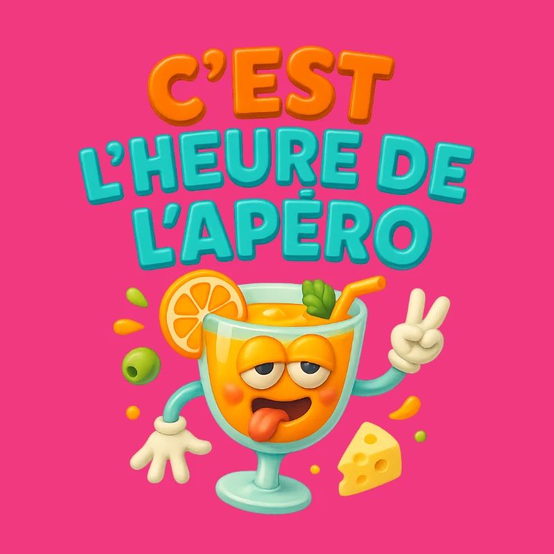 image c'est l'heure de l'apéro