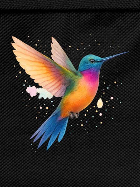 Dancing rainbow hummingbird