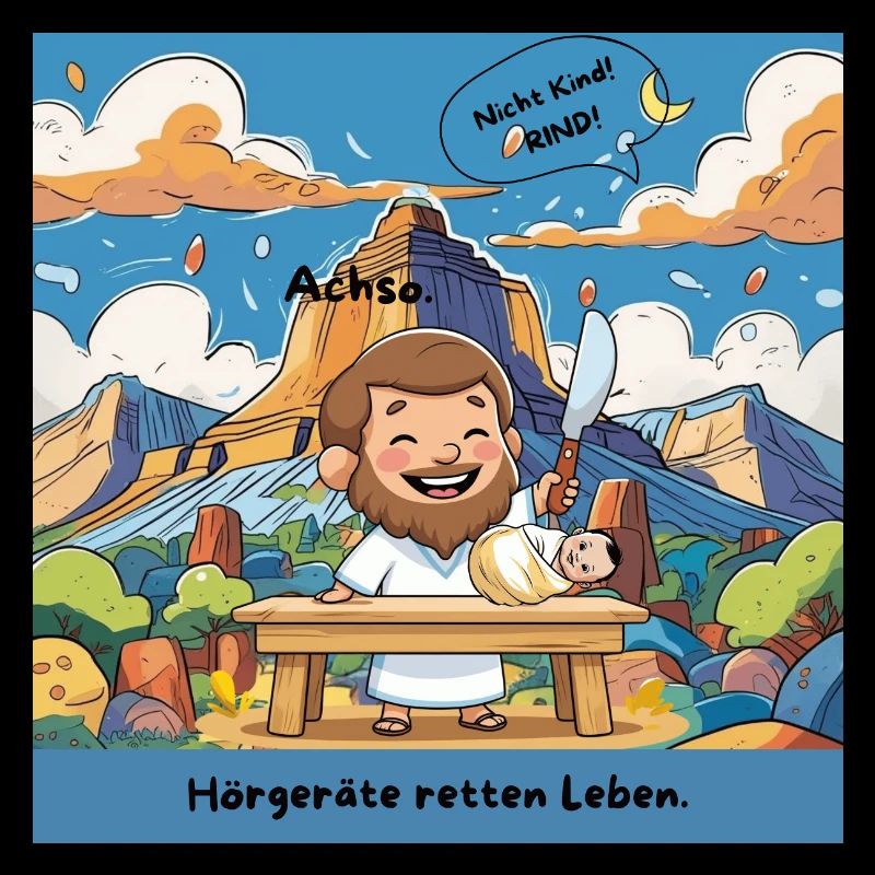 Hörgeräte retten Leben.