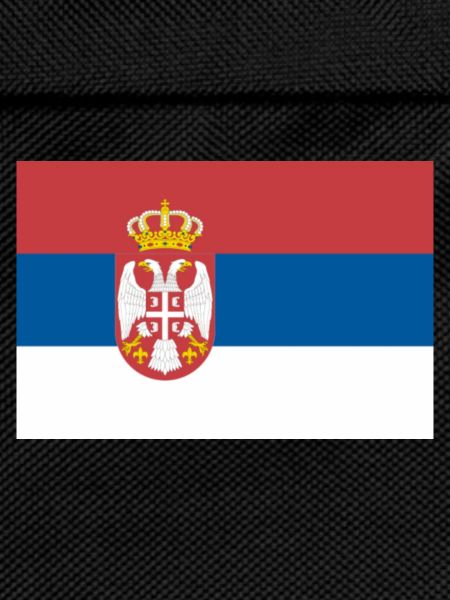 flagge serbien