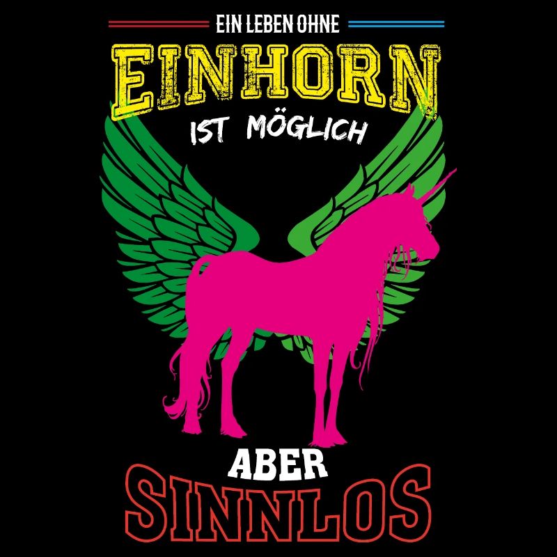 Einhorn Leben sinnlos - Geschenk