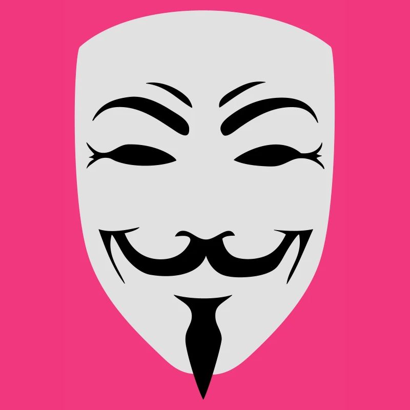 anonymous happy mask internet hack