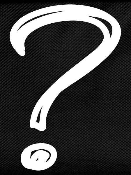 Un point d'interrogation