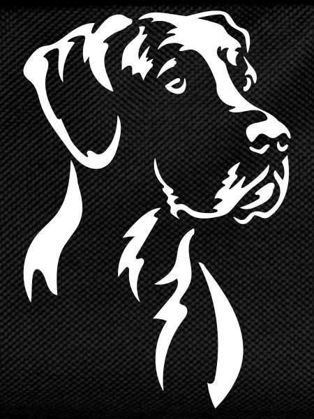 Great Dane Head "Black Edition"