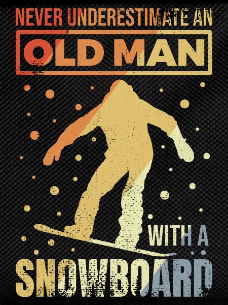 Snowboard Großvater